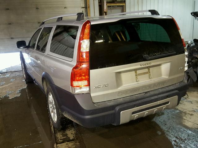 YV4SZ592871260857 - 2007 VOLVO XC70 SILVER photo 3