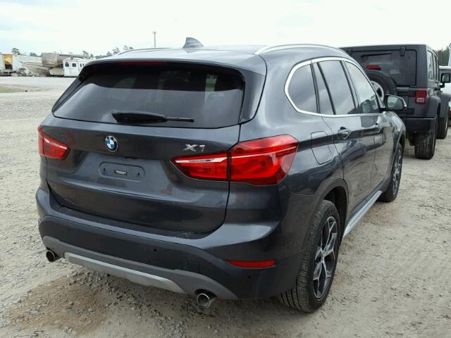 WBXHU7C3XH5H33182 - 2017 BMW X1 SDRIVE2 GRAY photo 4