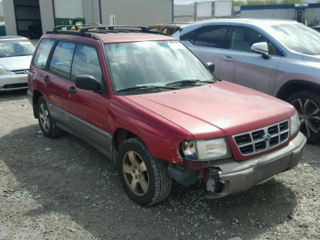 JF1SF655XXH750957 - 1999 SUBARU FORESTER S RED photo 1