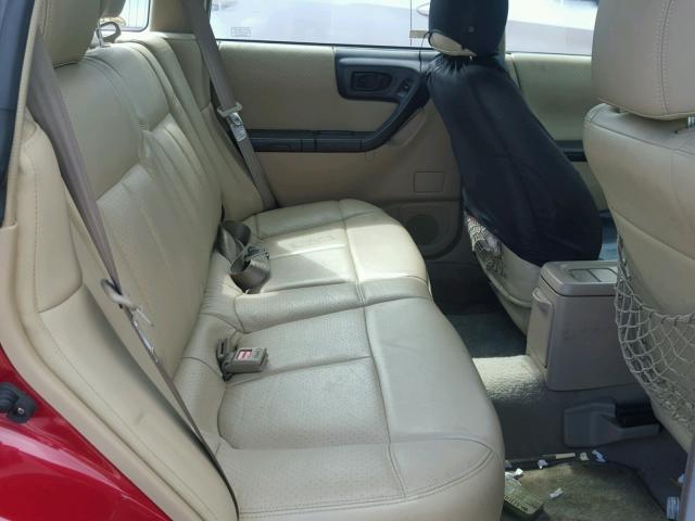 JF1SF655XXH750957 - 1999 SUBARU FORESTER S 红色 照片 6