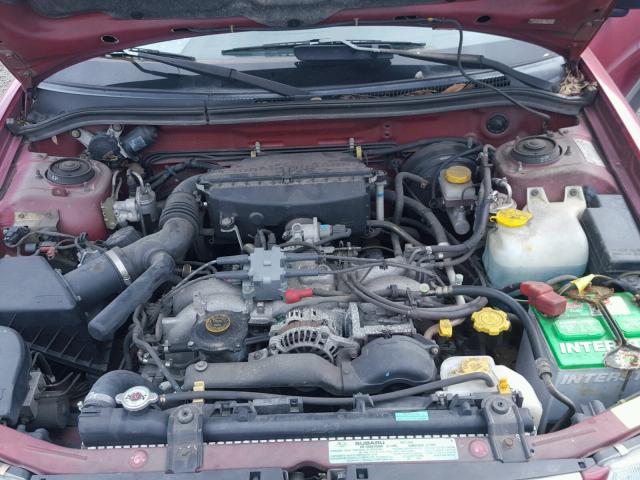 JF1SF655XXH750957 - 1999 SUBARU FORESTER S 红色 照片 7