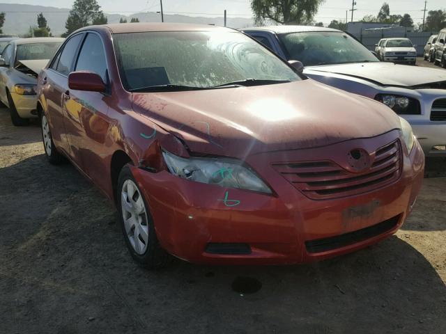4T1BE46K07U100009 - 2007 TOYOTA CAMRY NEW RED photo 1
