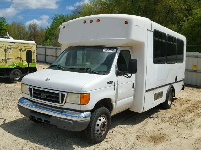 1FDXE45S35HB48777 - 2005 FORD ECONOLINE WHITE photo 2