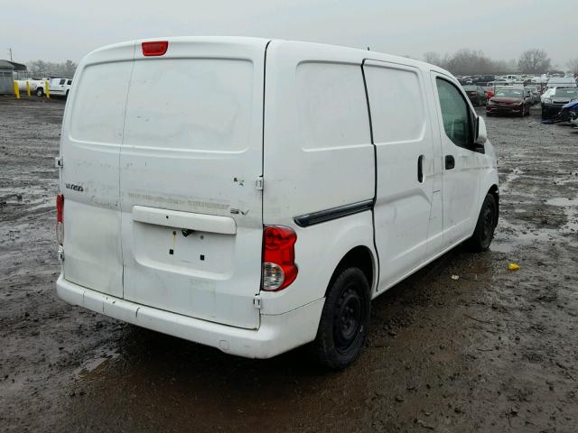 3N6CM0KN4EK691458 - 2014 NISSAN NV200 2.5S WHITE photo 4