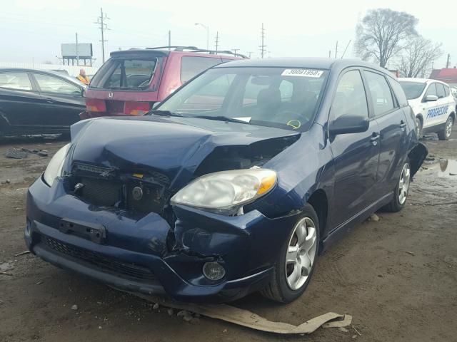 2T1KR32E68C698611 - 2008 TOYOTA COROLLA MA BLUE photo 2