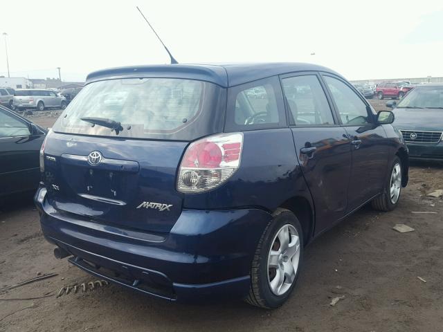 2T1KR32E68C698611 - 2008 TOYOTA COROLLA MA BLUE photo 4