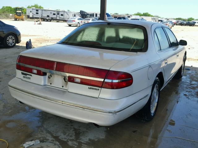 1LNLM97V6VY720530 - 1997 LINCOLN CONTINENTA WHITE photo 4