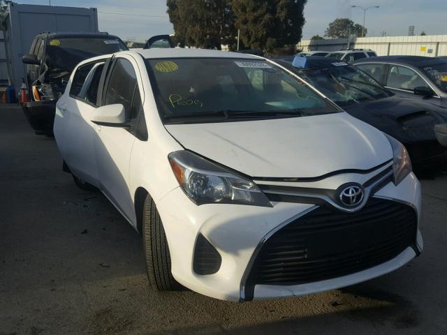 VNKKTUD33GA060278 - 2016 TOYOTA YARIS L WHITE photo 1