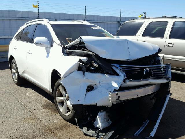 JTJZK1BA4D2415388 - 2013 LEXUS RX 350 WHITE photo 1