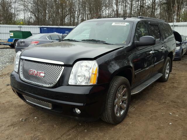 1GKFK06239R207654 - 2009 GMC YUKON XL D BLACK photo 2