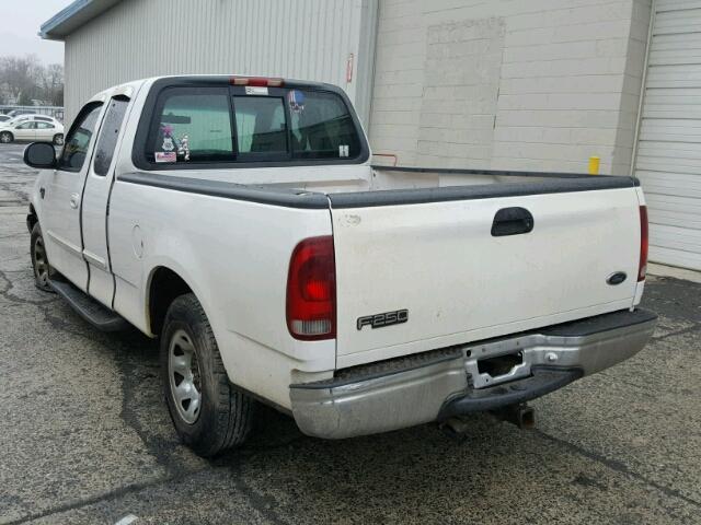 1FTPX27L9XKC18393 - 1999 FORD F250 WHITE photo 3