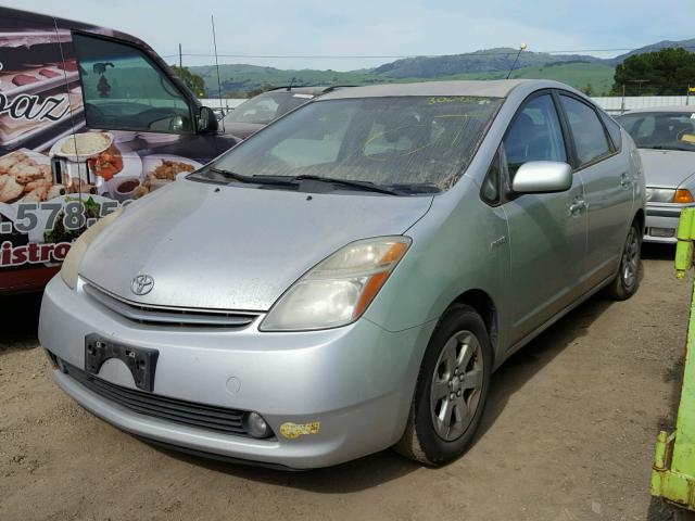 JTDKB20U763158568 - 2006 TOYOTA PRIUS SILVER photo 2