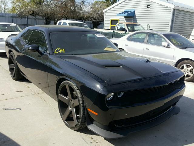 2C3CDZFJ1FH710913 - 2015 DODGE CHALLENGER BLACK photo 1