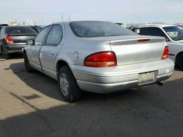 1B3EJ46X0YN272885 - 2000 DODGE STRATUS SE SILVER photo 3