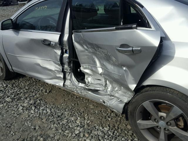 1G1ZC5EU2CF252642 - 2012 CHEVROLET MALIBU 1LT 银色 照片 10