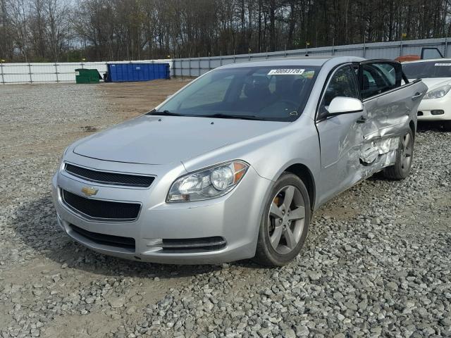 1G1ZC5EU2CF252642 - 2012 CHEVROLET MALIBU 1LT 银色 照片 2