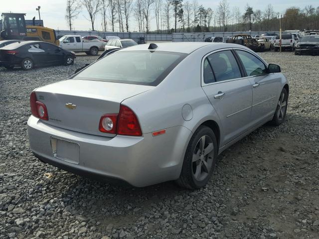 1G1ZC5EU2CF252642 - 2012 CHEVROLET MALIBU 1LT 银色 照片 4