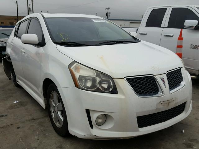 5Y2SR67059Z438660 - 2009 PONTIAC VIBE GT WHITE photo 1