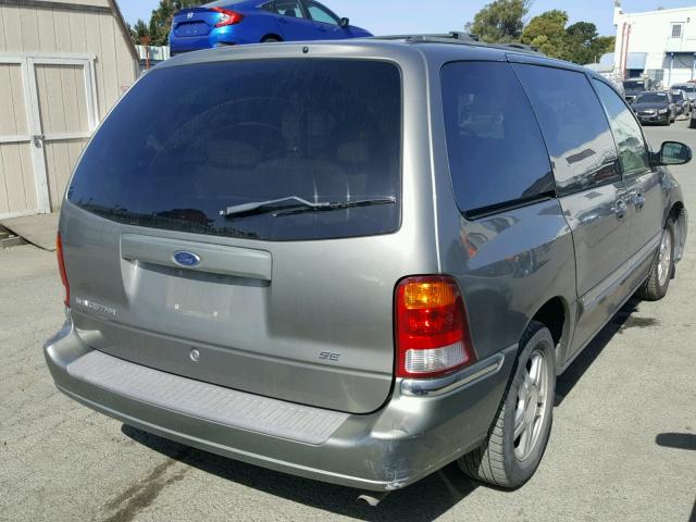 2FMZA52443BB67770 - 2003 FORD WINDSTAR S GRAY photo 4