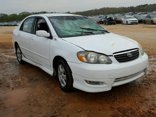 1NXBR32E08Z973923 - 2008 TOYOTA COROLLA CE WHITE photo 1