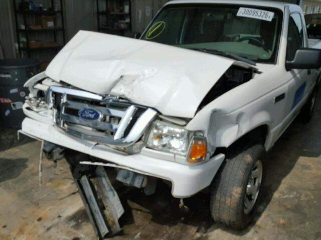 1FTKR1AD7BPA17636 - 2011 FORD RANGER WHITE photo 10