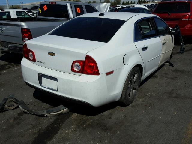 1G1ZC5E07CF298139 - 2012 CHEVROLET MALIBU 1LT 白色 照片 4