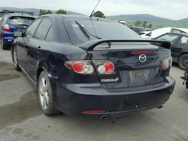 1YVHP84C675M03991 - 2007 MAZDA 6 I BLACK photo 3