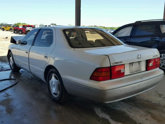 JT8BH28F8Y0171207 - 2000 LEXUS LS 400 WHITE photo 3