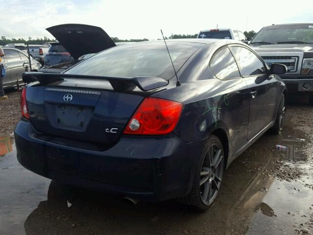 JTKDE177370172876 - 2007 SCION TC BLUE photo 4