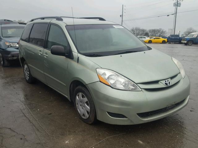 5TDZK23C37S089573 - 2007 TOYOTA SIENNA CE TEAL photo 1