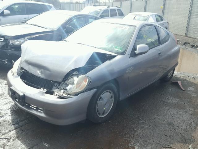 JHMZE14753T000325 - 2003 HONDA INSIGHT GRAY photo 2