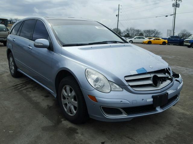 4JGCB65E97A048966 - 2007 MERCEDES-BENZ R 350 BLUE photo 1