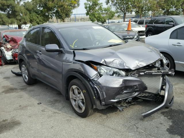 3CZRU5H35HG706972 - 2017 HONDA HR-V LX GRAY photo 1