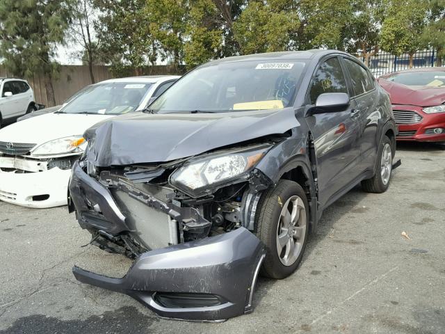 3CZRU5H35HG706972 - 2017 HONDA HR-V LX GRAY photo 2