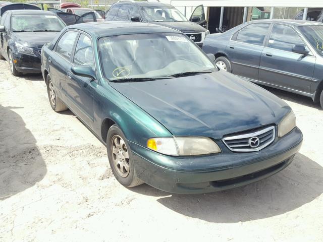 1YVGF22D4X5876781 - 1999 MAZDA 626 ES GREEN photo 1