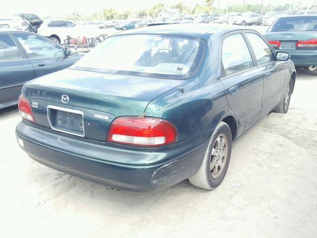 1YVGF22D4X5876781 - 1999 MAZDA 626 ES GREEN photo 4