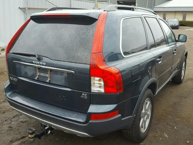 YV4CZ982X71356373 - 2007 VOLVO XC90 3.2 TEAL photo 4