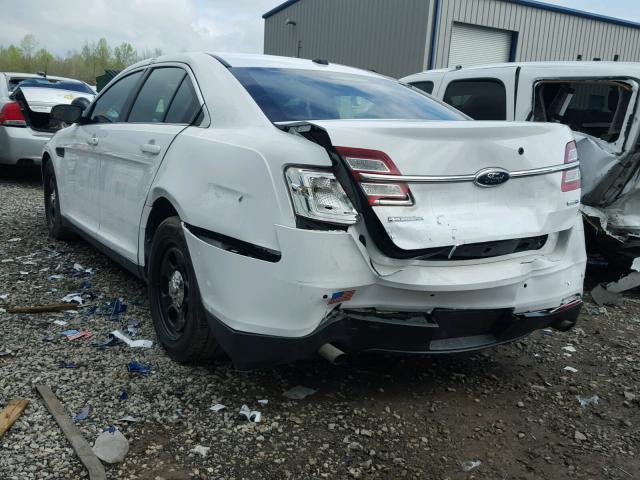 1FAHP2M84DG124284 - 2013 FORD TAURUS POL WHITE photo 3