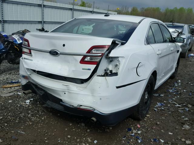 1FAHP2M84DG124284 - 2013 FORD TAURUS POL WHITE photo 4