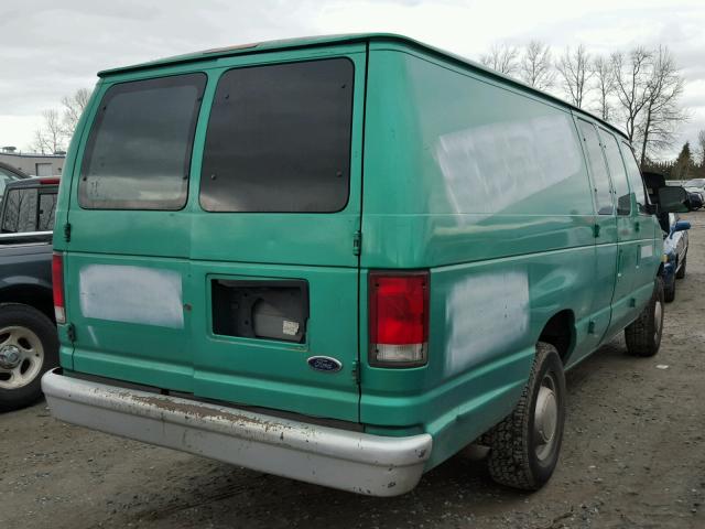 1FTNS2429XHB58887 - 1999 FORD ECONOLINE GREEN photo 4