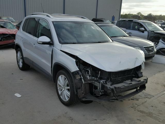 WVGAV7AX9BW547497 - 2011 VOLKSWAGEN TIGUAN S SILVER photo 1