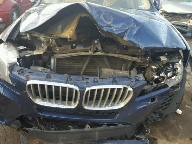 5UXWX5C57BL704772 - 2011 BMW X3 XDRIVE2 BLUE photo 9