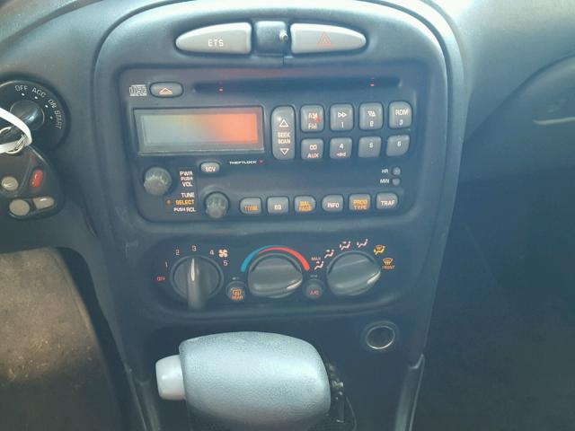 1G2NF52T41C236566 - 2001 PONTIAC GRAND AM S GREEN photo 9