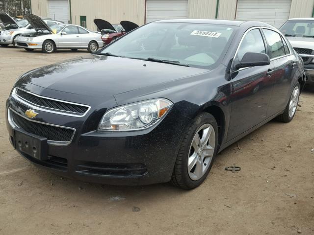 1G1ZB5E16BF383791 - 2011 CHEVROLET MALIBU LS შავი ფოტო 2