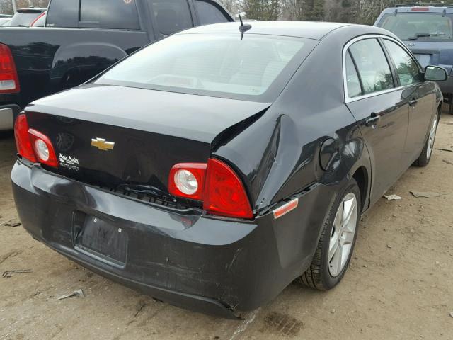 1G1ZB5E16BF383791 - 2011 CHEVROLET MALIBU LS შავი ფოტო 4