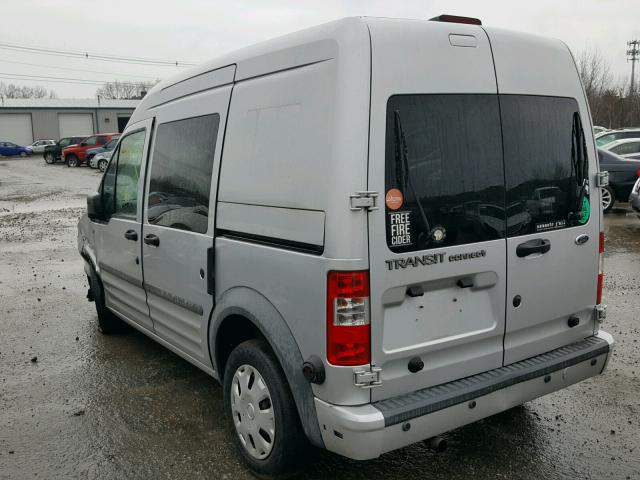 NM0LS6BN7BT056518 - 2011 FORD TRANSIT CO SILVER photo 3