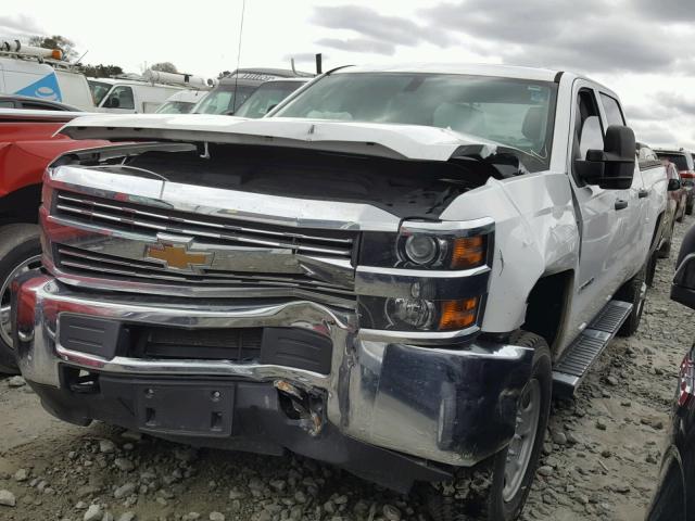 1GC1KUEG8FF107721 - 2015 CHEVROLET SILVERADO WHITE photo 2