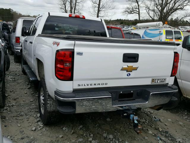 1GC1KUEG8FF107721 - 2015 CHEVROLET SILVERADO WHITE photo 3