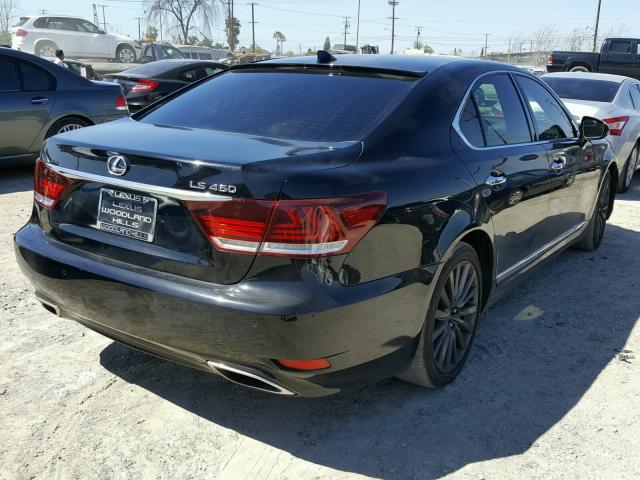 JTHBL5EF6E5129010 - 2014 LEXUS LS 460 BLACK photo 4