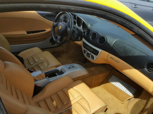 ZFFYU51A1Y0120916 - 2000 FERRARI 360 MODENA YELLOW photo 5